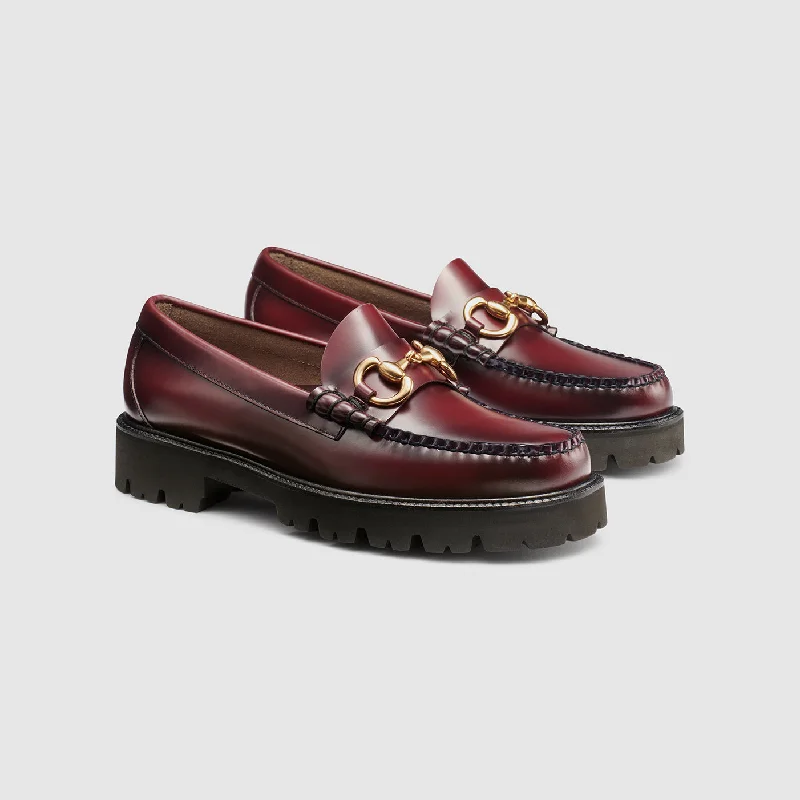 Men's loafers with a moc - toe designMENS LINCOLN SUPER BIT SUPER LUG WEEJUNS LOAFER