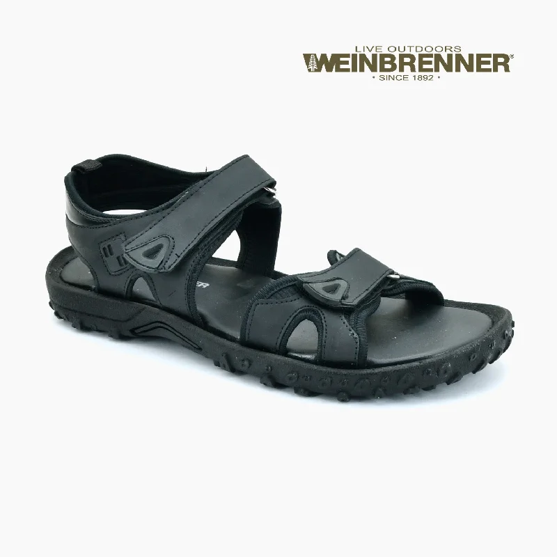 Men's leather sandals with an adjustable strapMen's leather sandals with an adjustable strapWeinbrenner - Men