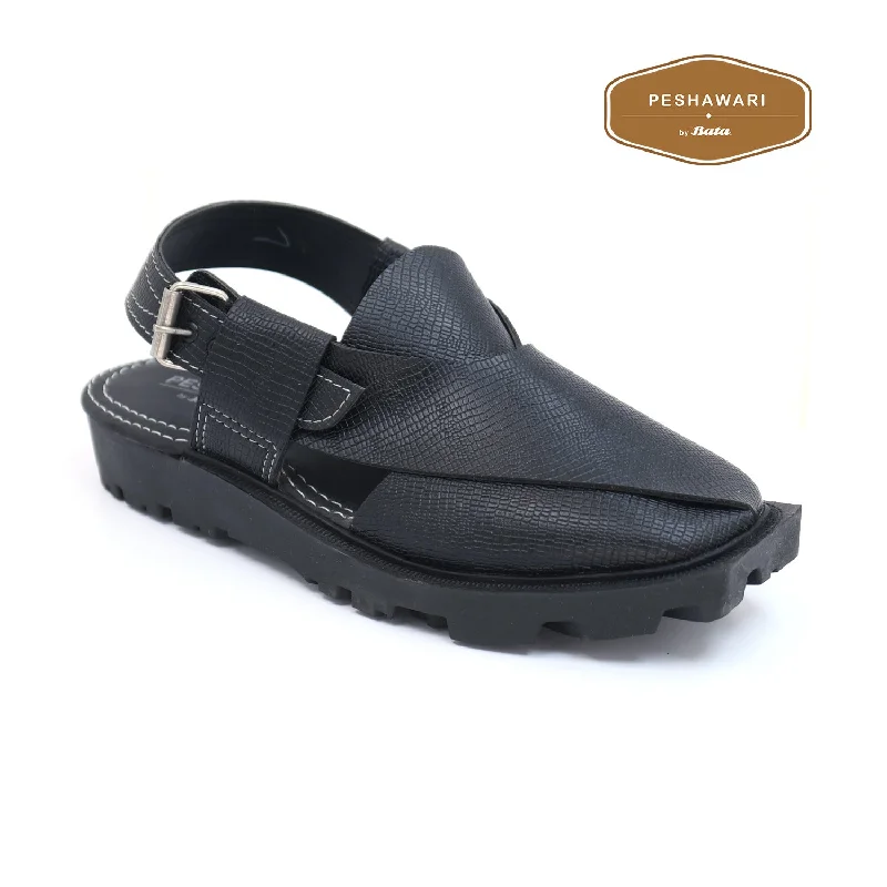 Men's sandals with a contrast stitching detailMen's sandals with a contrast stitching detailPeshawari - Men