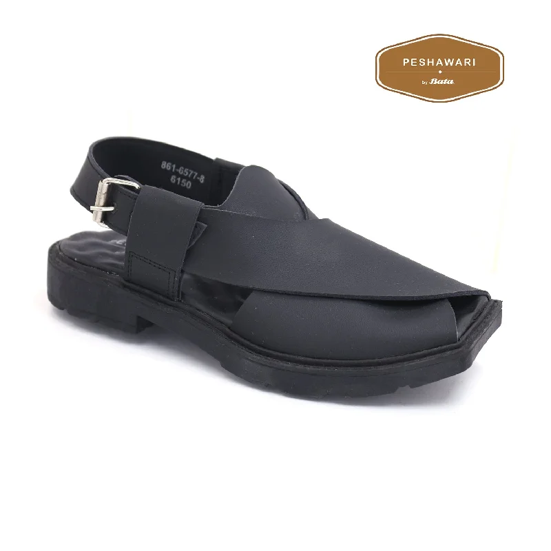 Men's leather sandals with an adjustable strapMen's leather sandals with an adjustable strapPeshawari - Men