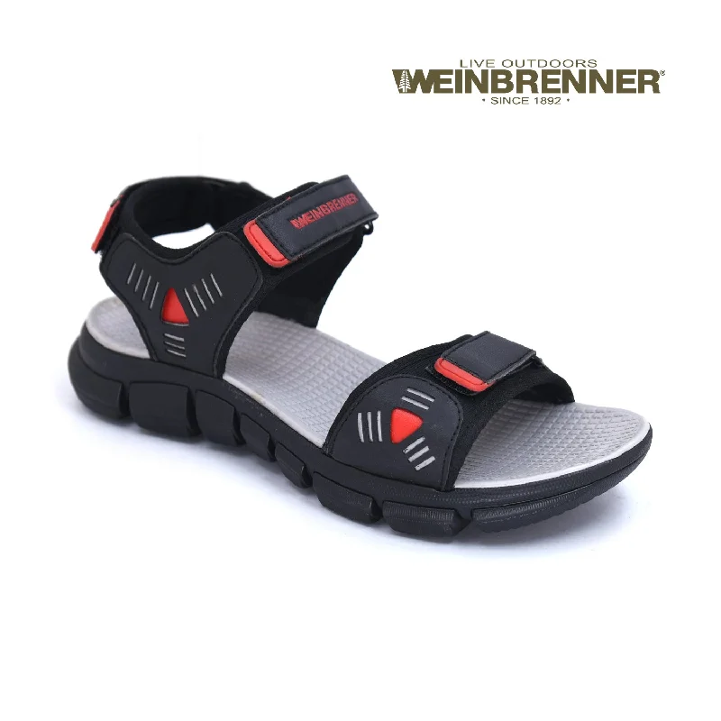 Men's sandals with a perforated leather upper for ventilationMen's sandals with a perforated leather upper for ventilationWeinbrenner - Men