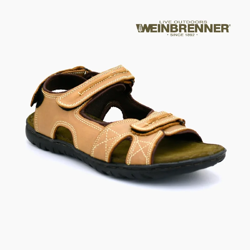 Men's sandals with a padded heelMen's sandals with a padded heelWeinbrenner - Men