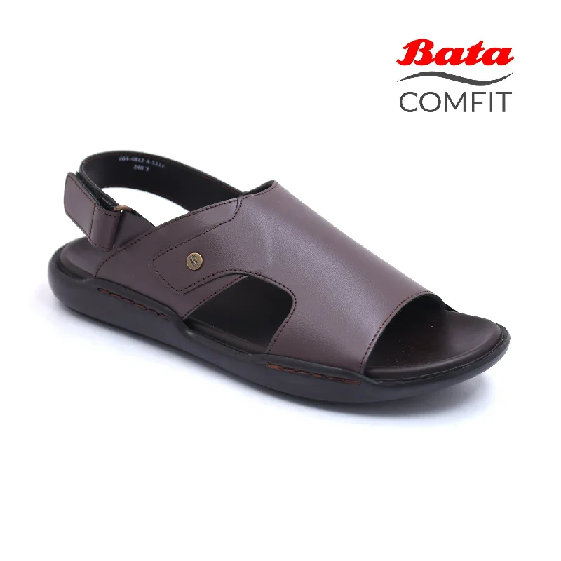 Men's sandals with a perforated leather upper for ventilationMen's sandals with a perforated leather upper for ventilationBata Comfit - Men