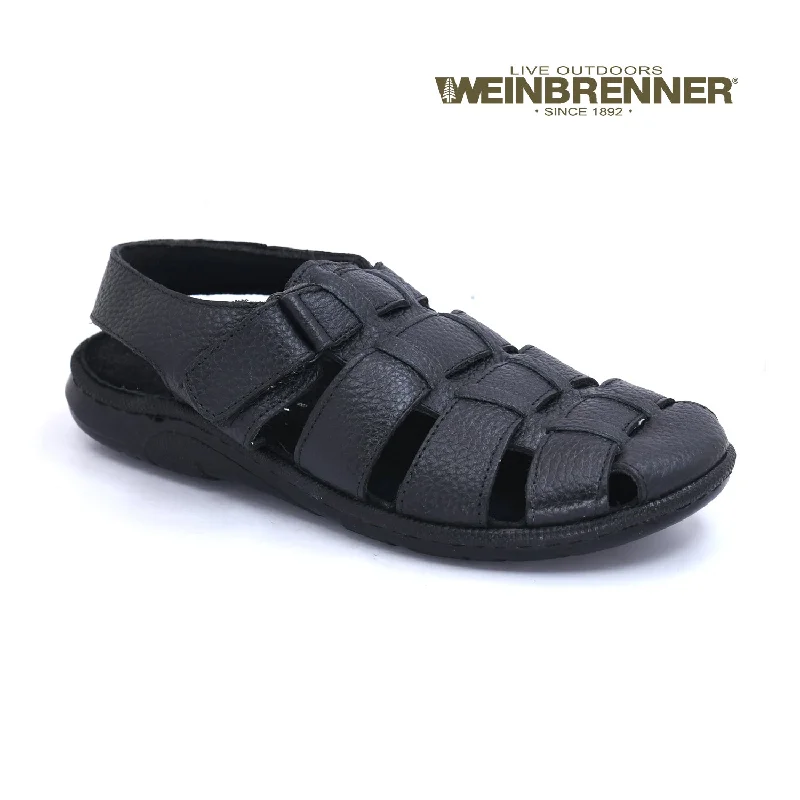 Men's leather sandals with an adjustable strapMen's leather sandals with an adjustable strapWeinbrenner - Men