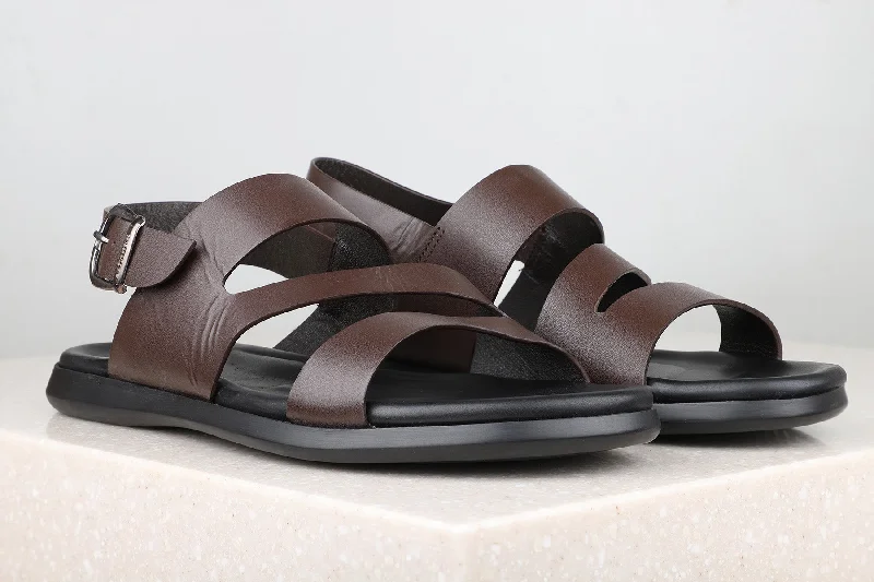 Men's sandals with a toe post designMen's sandals with a toe post designAtesber Open Toe Casual Sandal-Bordo For Men