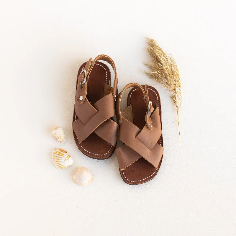 Men's sandals with a durable outer soleMen's sandals with a durable outer soleCruz {Children's Leather Sandals}