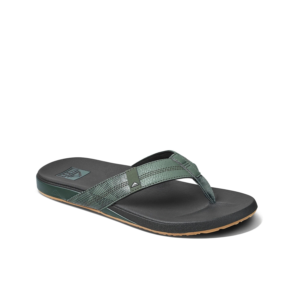 Men's sandals with a durable outer soleMen's sandals with a durable outer soleMens Cushion Phantom - Geo Olive