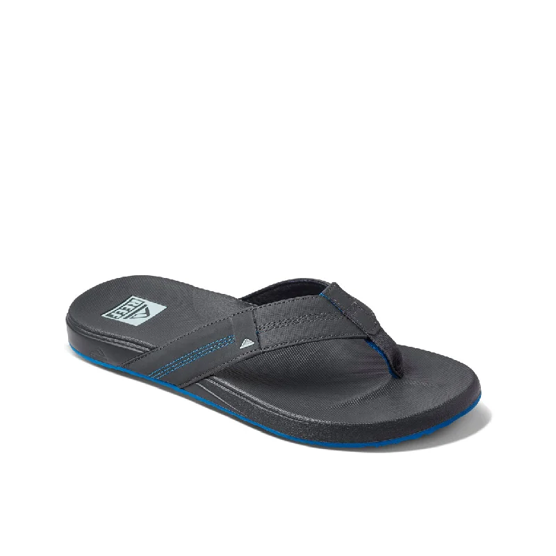 Men's sandals with a leather lining for comfortMen's sandals with a leather lining for comfortMens Cushion Phantom - Gun Metal / Ocean