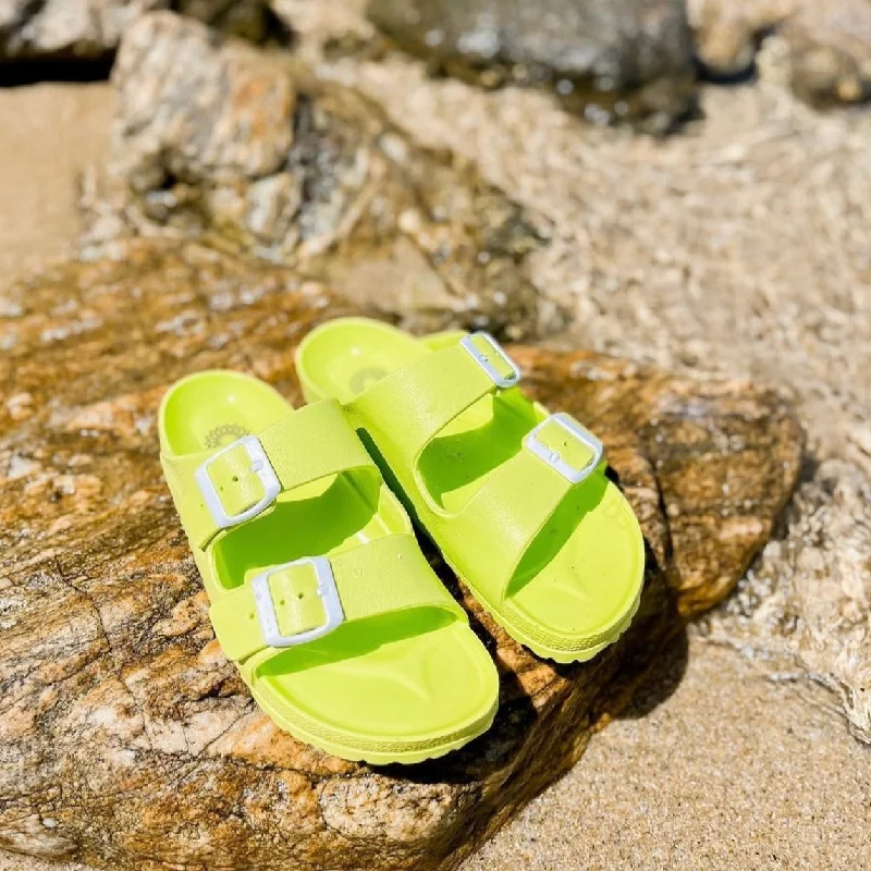 Men's sandals with a buckle closureMen's sandals with a buckle closureSea Sandals 1 Lime