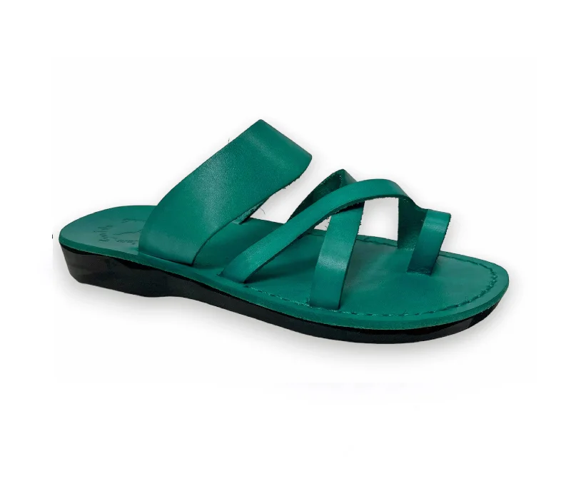 Men's sandals with a pointed toe for a stylish lookMen's sandals with a pointed toe for a stylish lookThe Good Shepherd - Leather Toe Loop Sandal | Turquoise