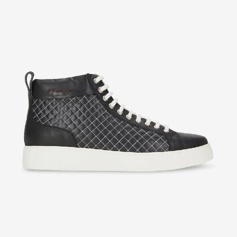 Men's running sneakers with shock - absorbing soles52's Quilted Napa High Top