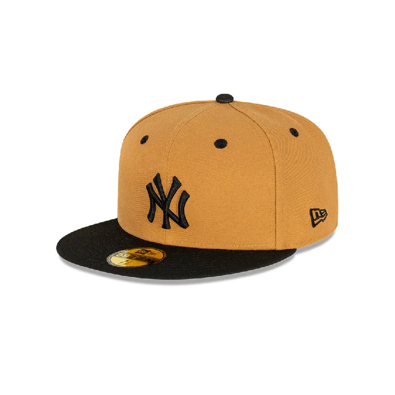 Men's slip - resistant sneakers for industrial workNE NY Yankees 59Fifty Wheat Black