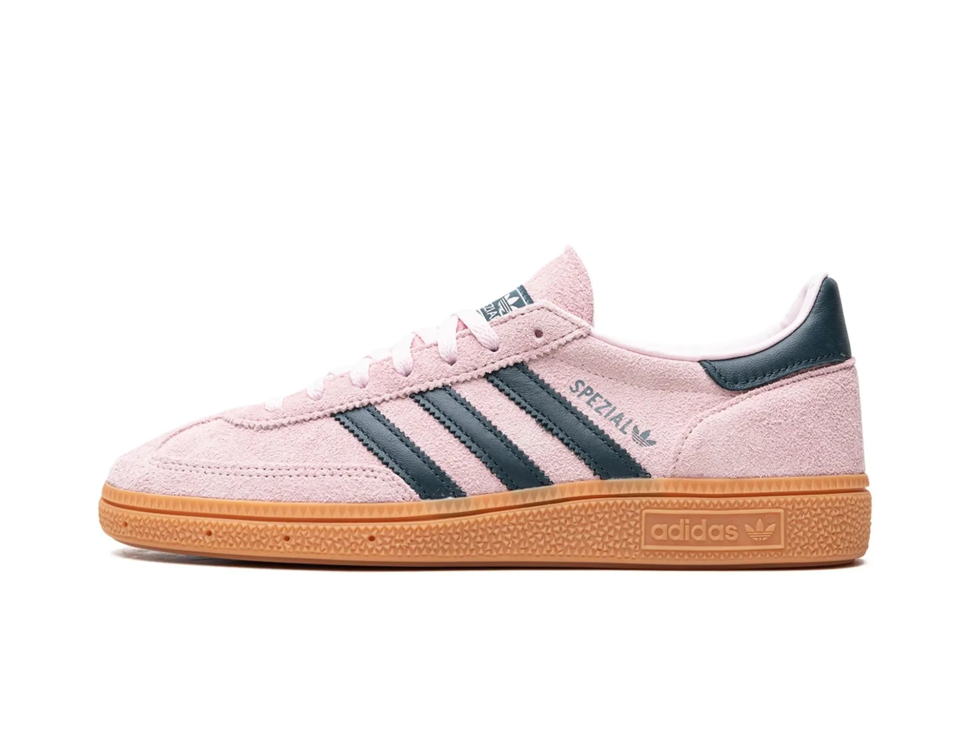 Men's tennis sneakers with a non - slip outsoleAdidas Handball Spezial "Clear Pink Arctic Night"