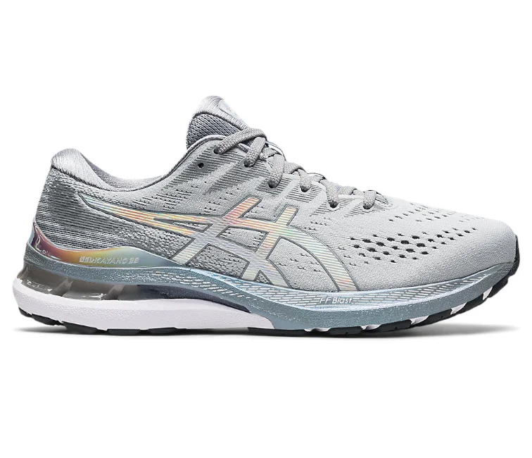 Men's adjustable - strap sneakers for a customized fitMen's Asics Gel Kayano 28 Platinum (Piedmont Grey/White)