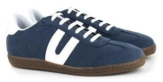 Men's affordable yet stylish sneakers for everyday wearCheatah Sneaker in Navy from Vegetarian Shoes