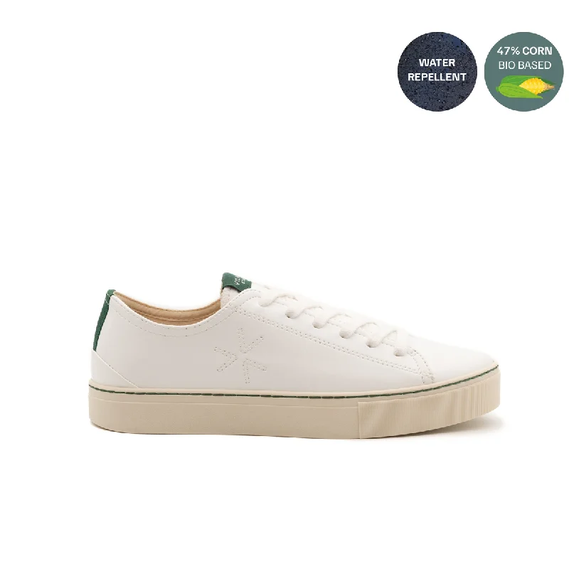 Men's fashion - forward sneakers with a unique tongue designCoretta Vilalta Studio white COR017