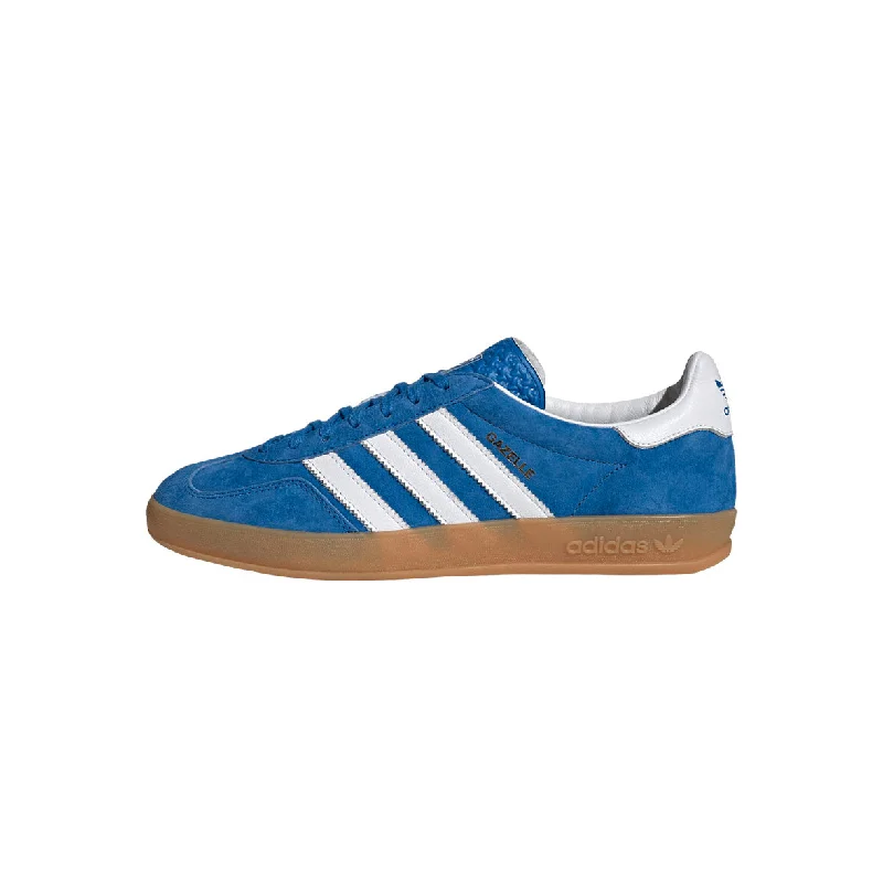 Men's slip - on sneakers with elastic side panelsadidas Gazelle Indoor Blue