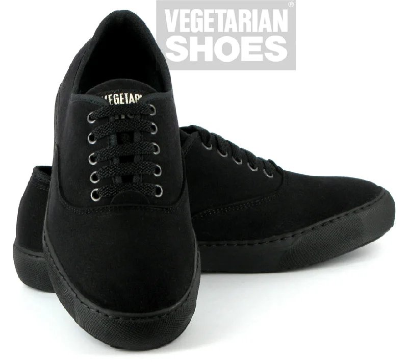 Men's memory - foam insole sneakers for added comfortKennedy Sneaker in Black from Vegetarian Shoes