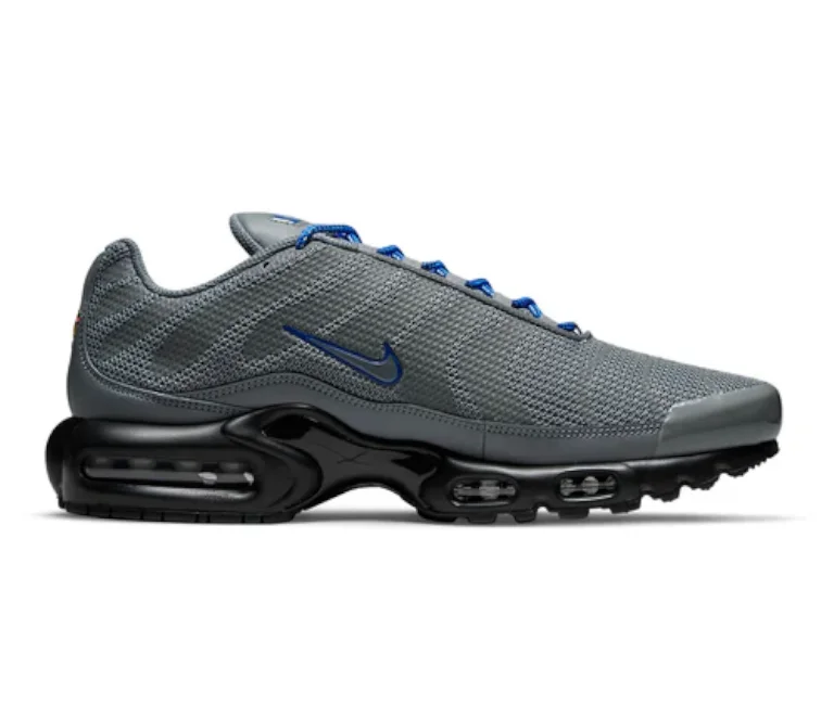 Men's fashion - forward sneakers with a unique tongue designMen’s Nike Air Max Plus TN (Grey Reflective)