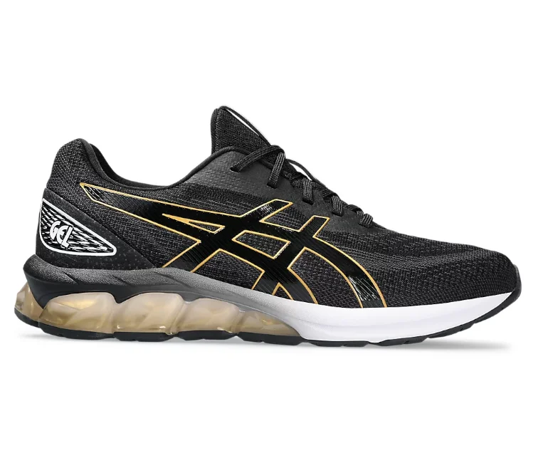 Men's high - performance basketball sneakers with air cushioningMen's Asics Gel-Quantum 180 7 (Black/Pure Gold)