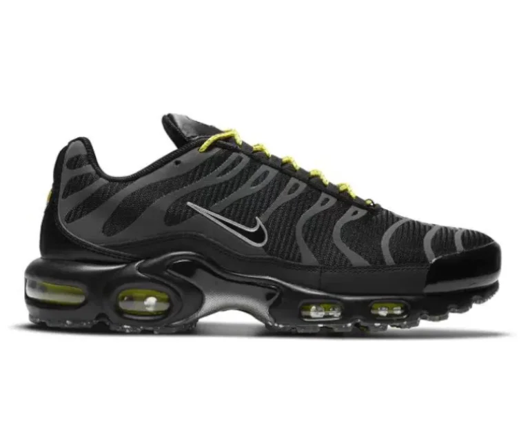 Men's low - profile tennis sneakers for a sleek lookMen's Nike Air Max Plus TN (Optic Yellow)