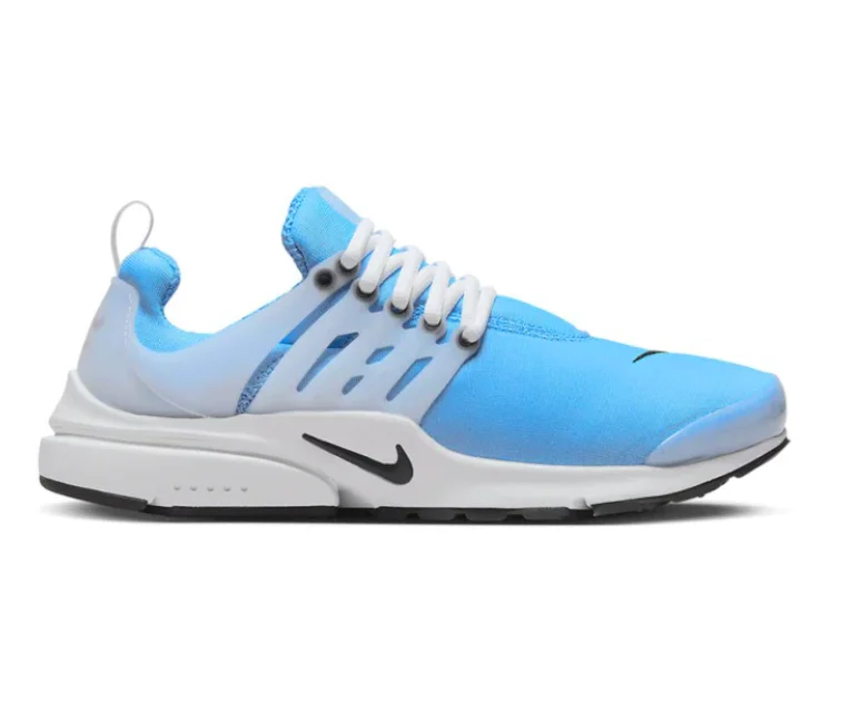 Men's fashion - forward sneakers with a unique tongue designMen's Nike Air Presto (University Blue)