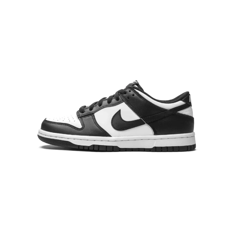 Men's leather - and - mesh combination sneakers for style and functionNike Dunk Low "Black White Panda"