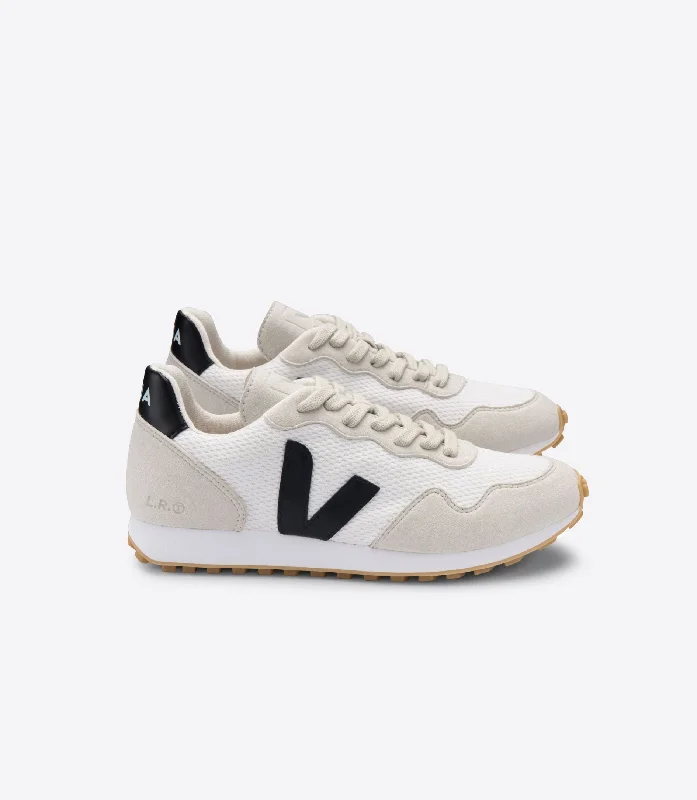 Men's sneaker collabs with famous designersSDU Alveomesh in White Black from Veja