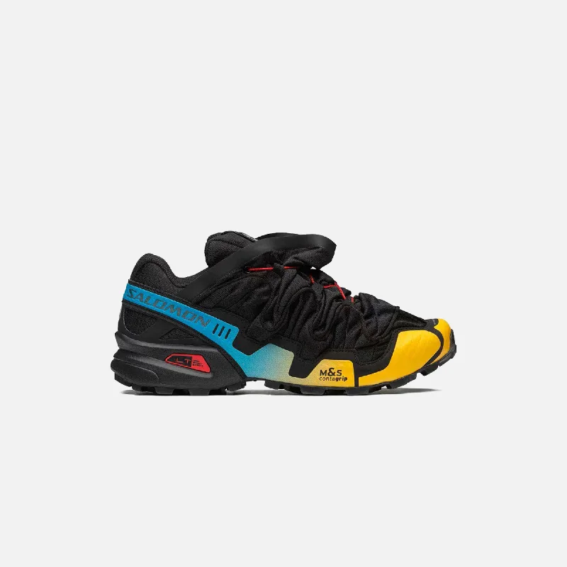 Men's waterproof sneakers for rainy daysSalomon x Y/Project Speedcross 3 - Black / Lemon/ Transcend Blue