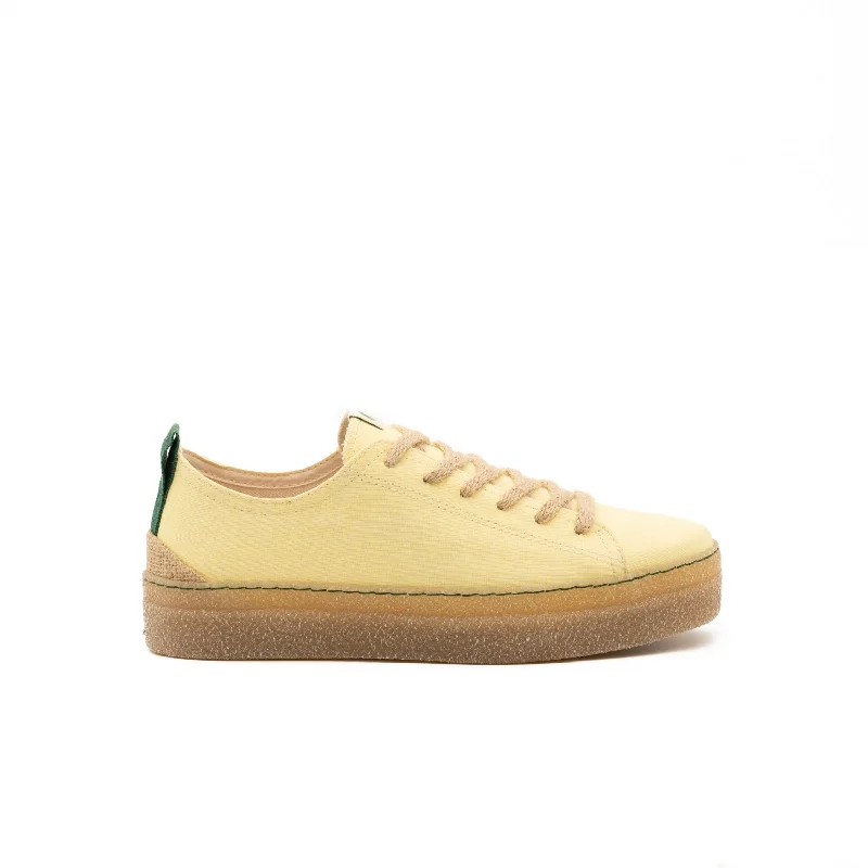 Men's lightweight sneakers for travelVegan sneaker Yellow INE001