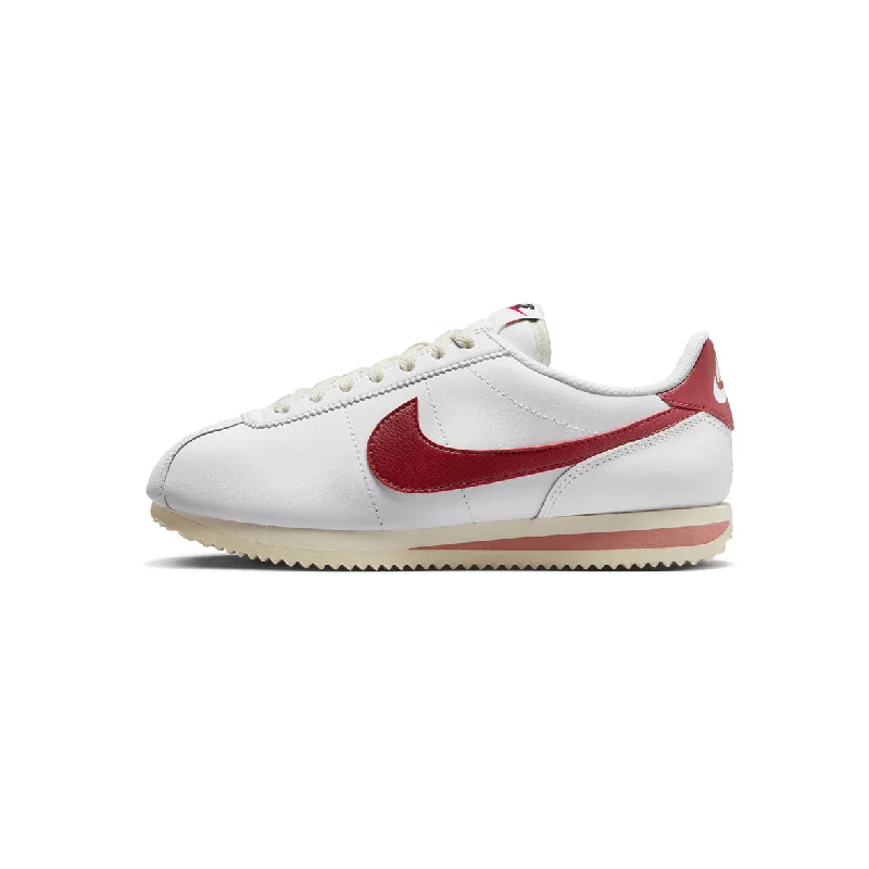 Men's shock - absorbing trail running sneakersNike Cortez White - Red